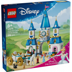 Klocki LEGO 43275 Zamek Kopciuszka i kareta DISNEY